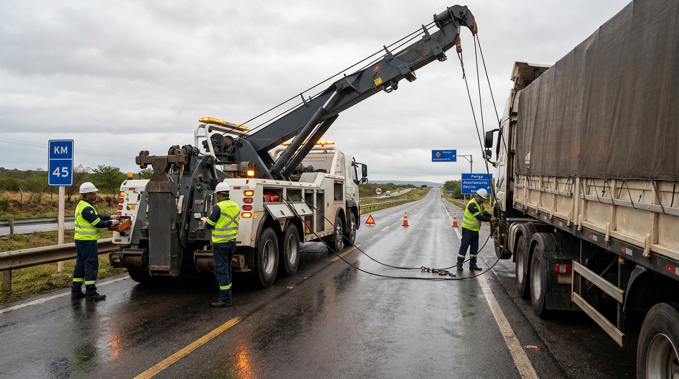 Guincho para Caminhão perto de mim em Curitiba‑PR