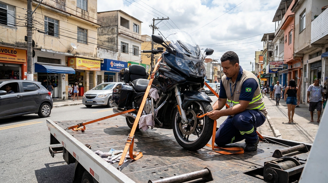 Guincho para Moto em Curitiba‑PR